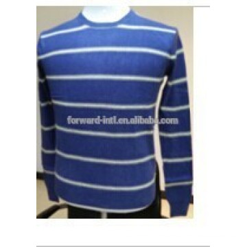 men stripe christmas pullover with varied colors